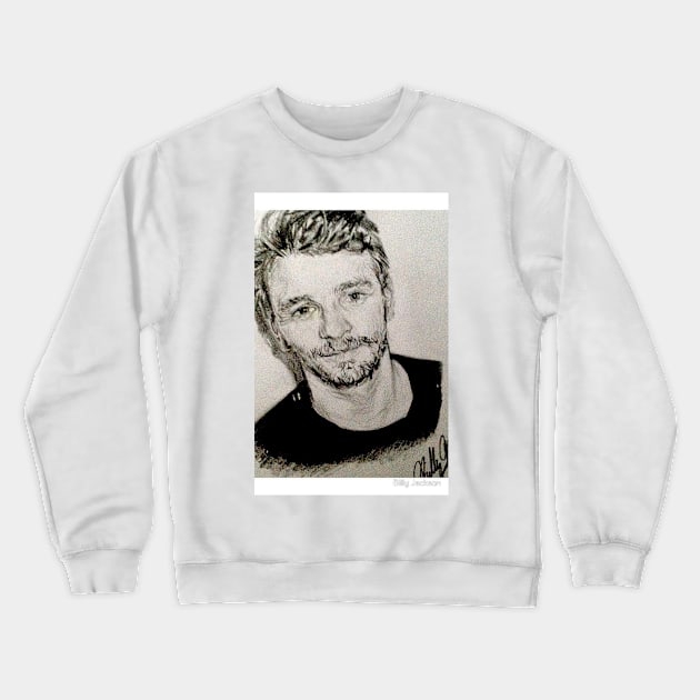 JAMES FRANCO Crewneck Sweatshirt by cindybrady1986